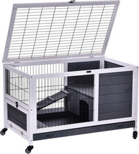 Wooden Rabbit Hutch Guinea