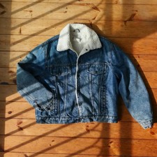 90s Silver Spur Sherpa Denim