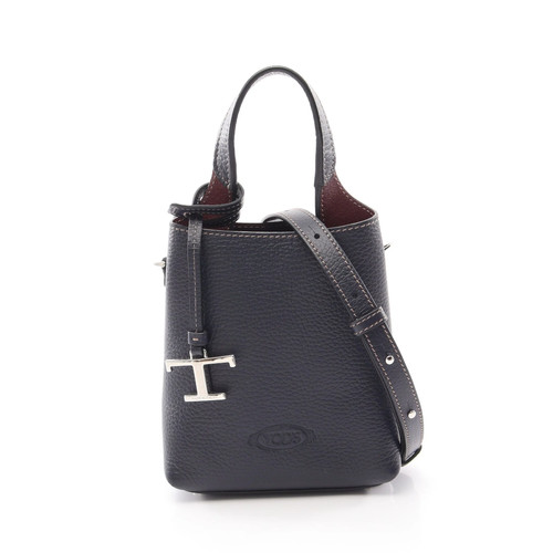 Tod 2way handbag navy - handbag,