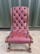 Red Leather Chesterfield