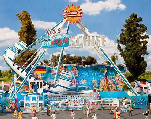 Swing boat fairground kit - fairground, v