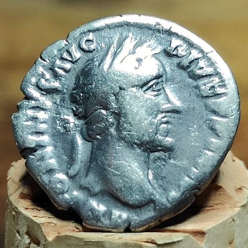 Antoninus pius silver - antoninus, denarius