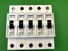 Siemens 5SX21 MCB B6 6A B10 10A B16 16A B32 32A B40 40A
