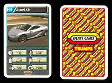 1 x info card Ascari KZ1 car - R139