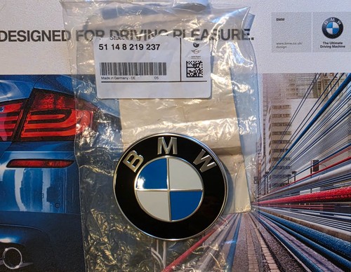 New genuine bmw emblem - genuine,