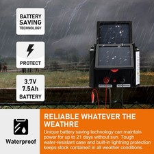 Solar Electric Fence Charger