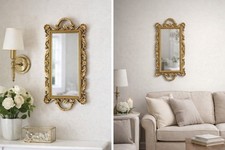Ornate Gold Wall Mirror