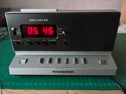 Vintage grundig sono clock 800 - grundig,
