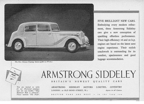 Armstrong siddeley motor - siddeley,