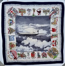 Vintage B.O.A.C. Comet Silk