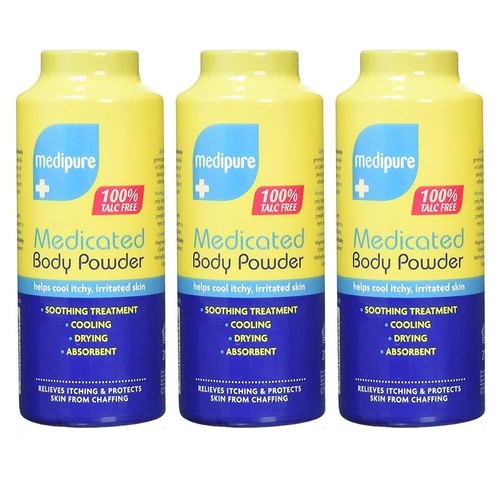 Medicated body powder - medicated, 100%