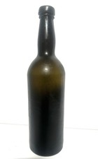 C1700's Antique Black Glass