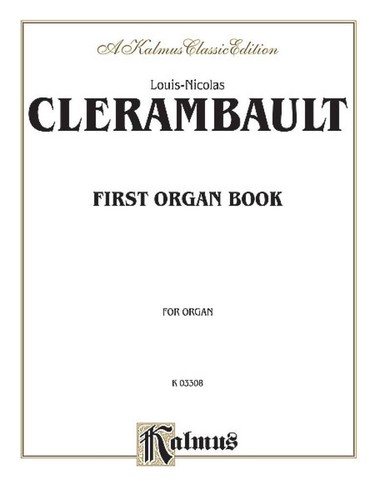 First organ book - first,