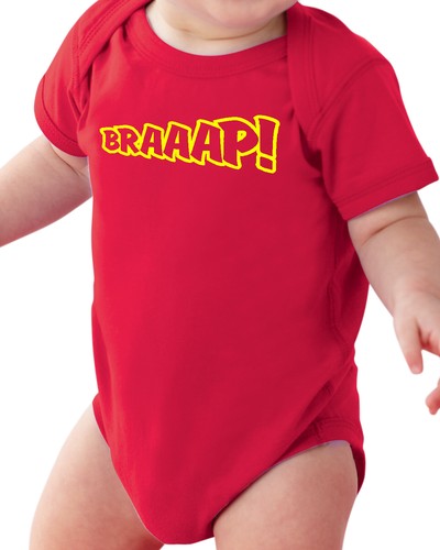 Braaap baby shirt creeper - baby, t