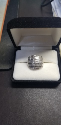 Pave diamonds silver - silver, in