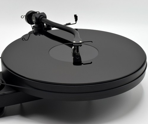 Black acrylic turntable - black,