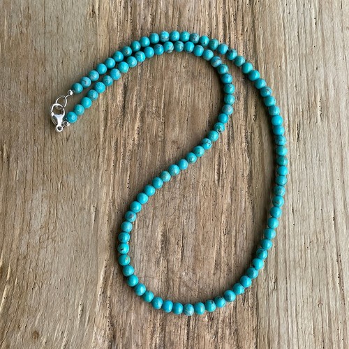 New turquoise choker necklace - new,