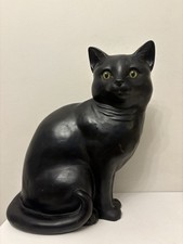 Vintage Large Black Cat