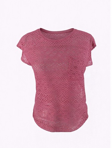 George pink lace top size - pink,