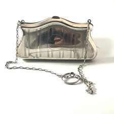 Antique silver purse small