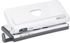 Rapesco 1321 Adjustable 6 Hole Punch White 10 Sheet Diary Planner Organiser