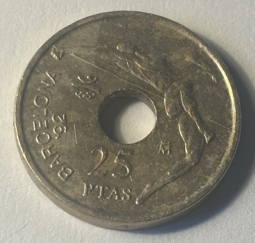 Spain 1991 ptas - spain,