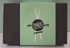 50 Drums Practice Prompts cards in original box (used) - free postage
