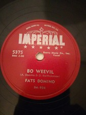 FATS DOMINO BO WEEVIL 78RPM IMPERIAL 5375