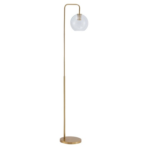 Gold modern arc arm floor - arc,