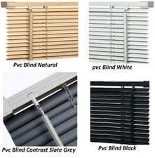 Pvc / Faux Wood / Aluminimum Venetian Window Blind Fabric Roller Blinds Easy Fit