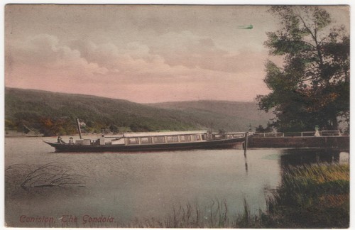 Vintage colour postcard - colour,
