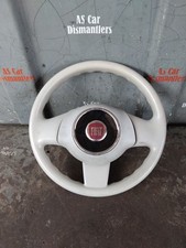 Fiat 500 Ivory Steering wheel