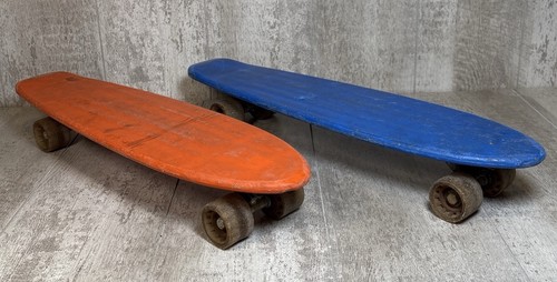 Vintage blue orange retro - vintage,