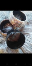3 large chunky Bangles