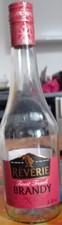 Reverie Frlinest French Brandy XO Empty Glass Bottle 0.7cl 40 % Volume 
