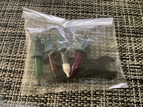 Colour spare bulbs - 4x,