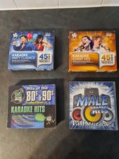 Karaoke CD+G discs X 17.  Sing to the World & Vocal Star. Good condition