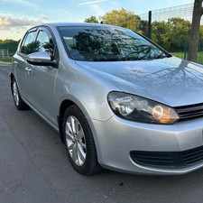 For VW GOLF MK6 2008-2012 5 Door Hatchback Wind Deflectors 4pc Tinted W/clips