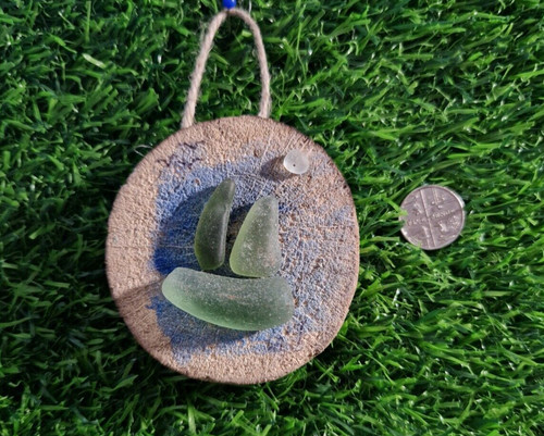 Original hand painted wood