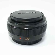 Near Mint Panasonic Lumix H-H020A G 20mm F/1.7 II ASPH Prime Lens Black #L008