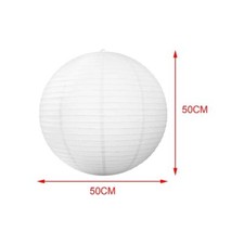 1pc White Round Ball Paper