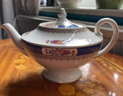 Vintage cauldon china teapot - china,