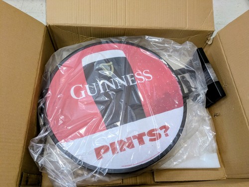 Guinness light globe - guinness, globe/pub