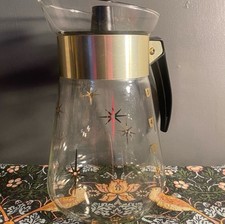 Pyrex Coffee Pot Atomic Stars