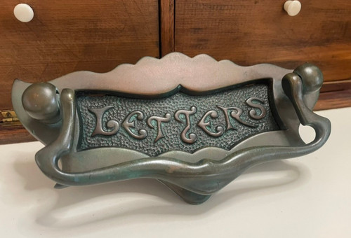 Vintage brass letters - vintage, “letters”