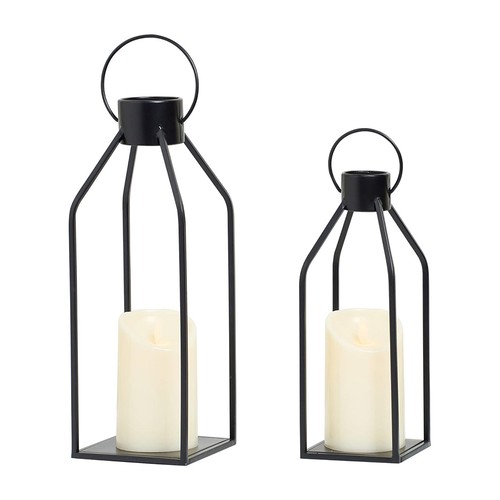 2pcs metal candle holder - candle,