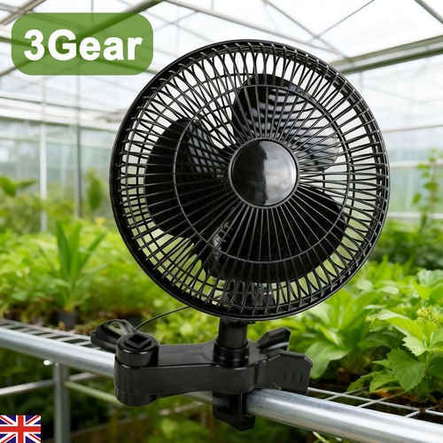 Greenhouse clip fan - greenhouse,