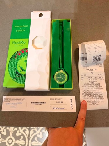 Swatch royal pop green - ap,