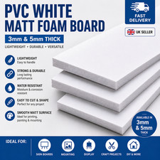 PVC White Matt Foam Board
