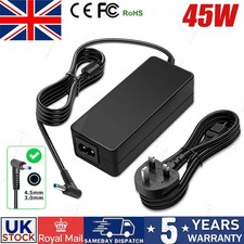 For HP 250 G6,255 G7,741727-001 710412-001 Laptop Charger 45W Power AC Adapter